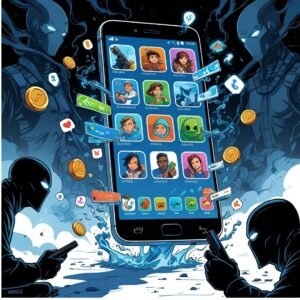 mobile games leaking personal information.