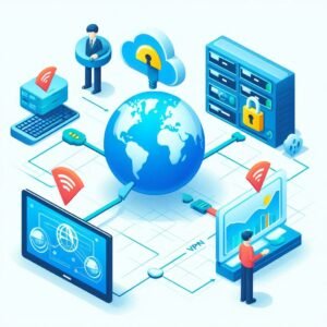 VPN आपके डेटा को सुरक्षित सुरंग से होकर इंटरनेट तक पहुँचाता है।