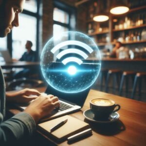 VPN सार्वजनिक Wi-Fi पर भी आपकी सुरक्षा करता है