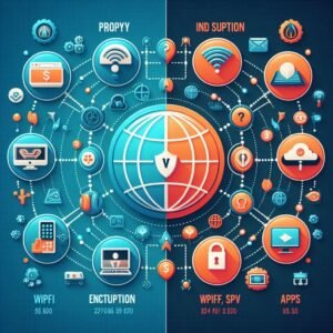 VPN गहरी सुरक्षा देता है, Proxy केवल सतही स्तर पर छुपाता है