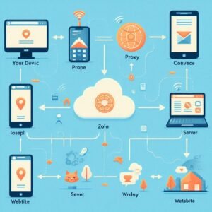 Proxy केवल IP छुपाता है, डेटा सुरक्षित नहीं करता