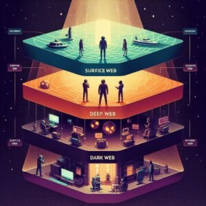 The Internet has multiple hidden layers, and the dark web is where stolen data often gets traded.