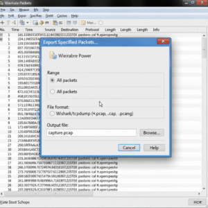 Easily save or share investigations using Wireshark’s export options.