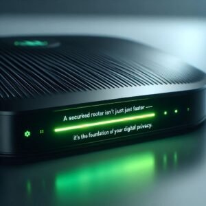 A secured router isn’t just faster it’s the foundation of your digital privacy.