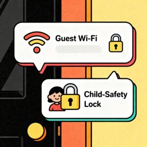 Extra steps like guest Wi-Fi offer another layer of protection for your home.