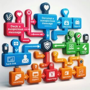 Follow these steps whenever you receive a suspicious message to protect yourself from phishing attacks